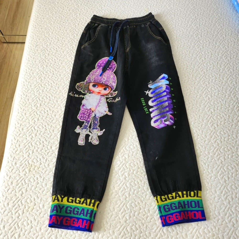 Aprilsnow Black Pants